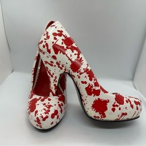 COPY - Funtasma “bloody” heels. NWOB. Size 9